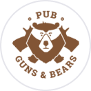 Логотип бара Паб Guns & Bears